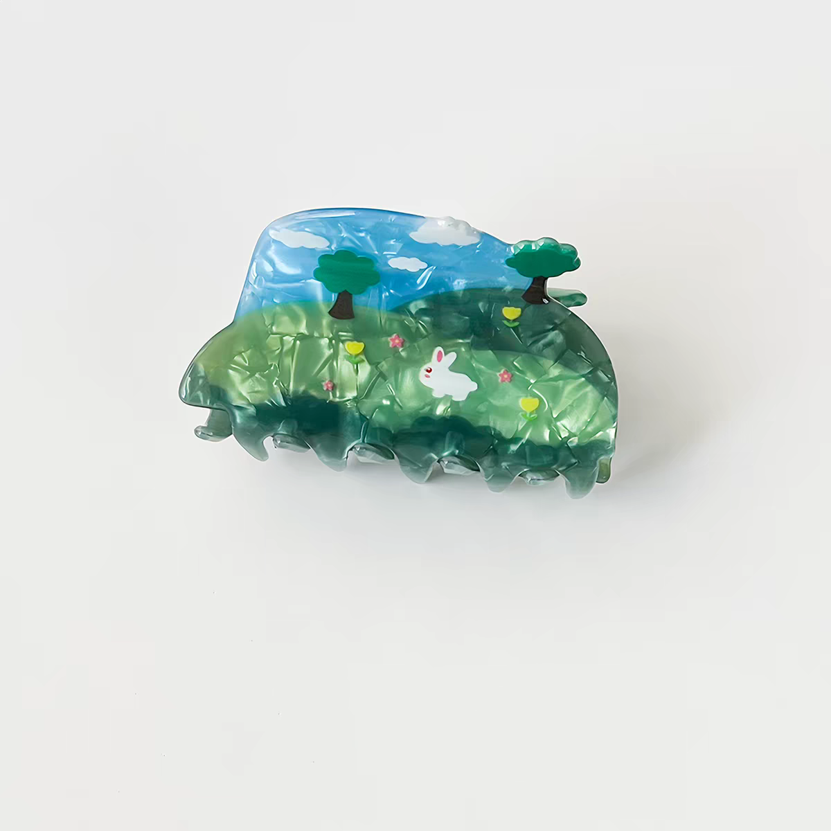 Angela Four Seasons Acetate Claw Clip