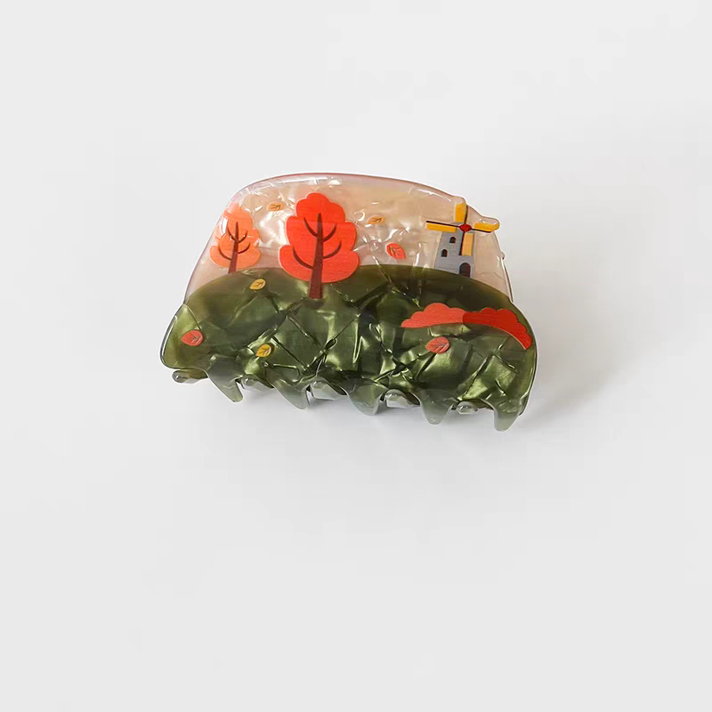 Angela Four Seasons Acetate Claw Clip