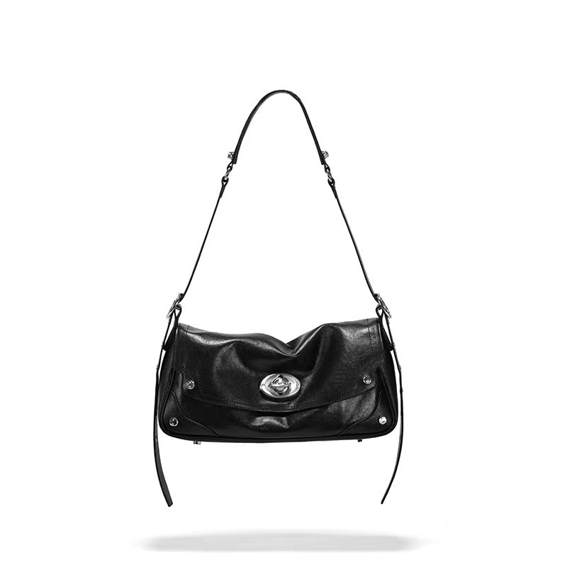 Jelly ToyBoy Genuine Leather Pillow Bag – Small Niche Commuter Shoulder Bag & Crossbody