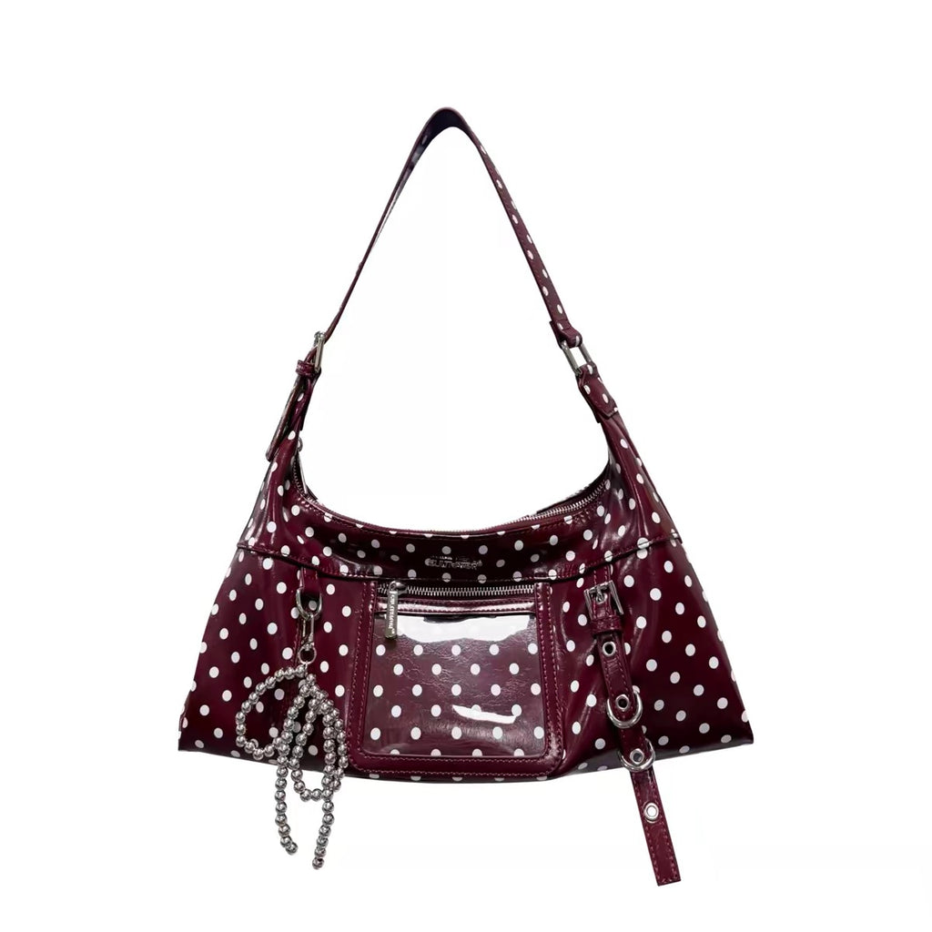 Cultivator Vintage Polka Dot Shoulder Bag