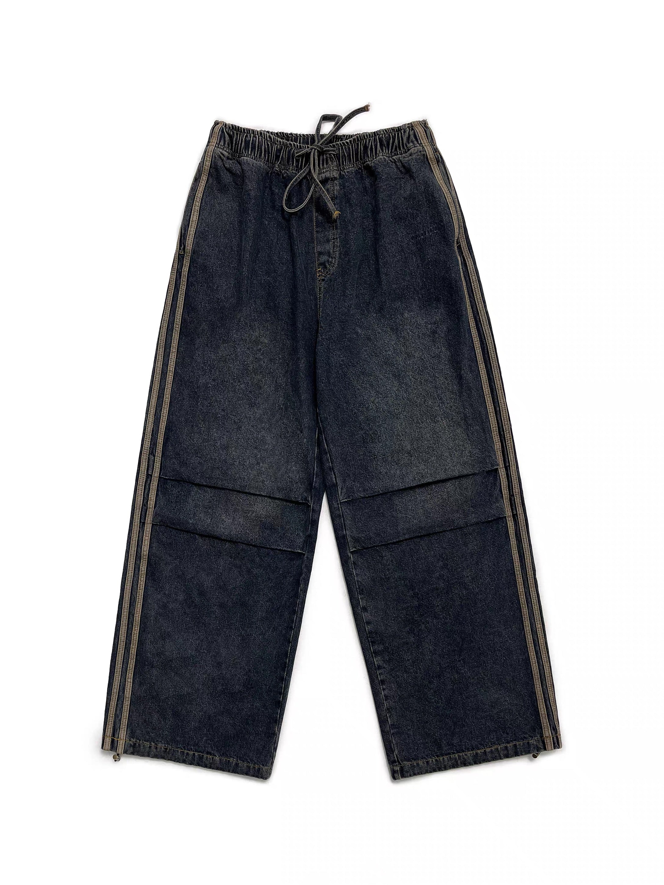 MASONPRINCE Autumn/Winter Relaxed-fit Parachute Denim Jeans
